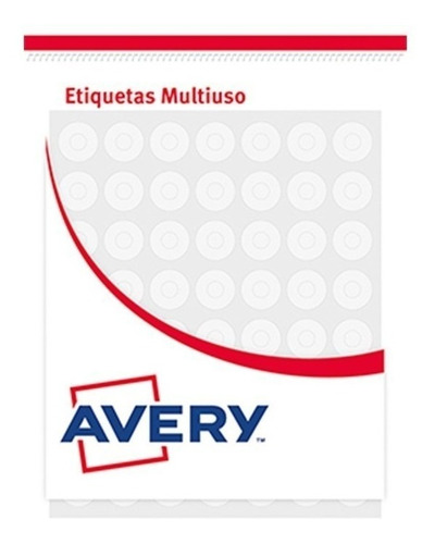 Ojalillos  Papel Blanco Pack  X 5 Planchas Avery