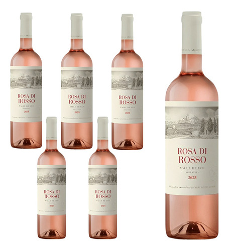 Vino Bira Wines Rosado Rosa Di Rosso 750cc Valle Uco Caja X6