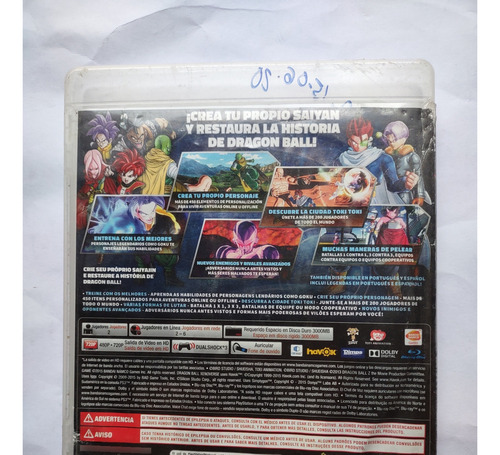 Dragon Ball Xenoverse Ps3 Playstation 3 (Usado)