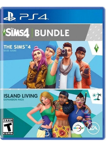 The Sims 4 Bundle Plus Island Living Ps4