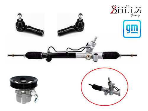 Kit Caja De Direccion Y Bomba Hidraulica Gm Corsa 02-08