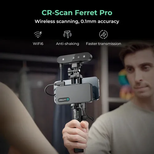 Escáner 3d Creality Cr-scan Ferret Pro