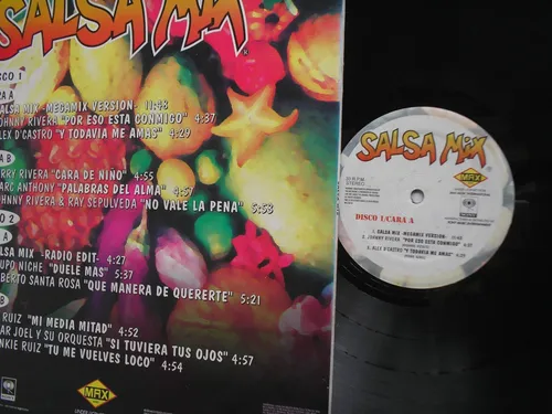 Salsa Mix Versiones Originales Lp Vinilo Edic Colombia 1994 (Usado)
