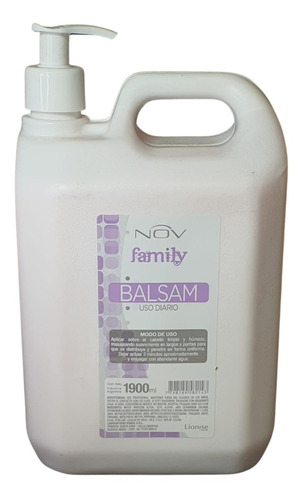 Balsamo Family (uso Diario) Nov X 1900ml Lefemme