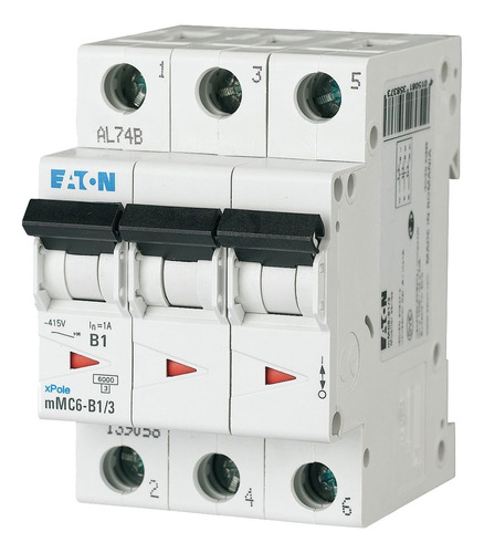 Llave Termomagnética Tripolar - 3x20 Amp - Eaton Moeller