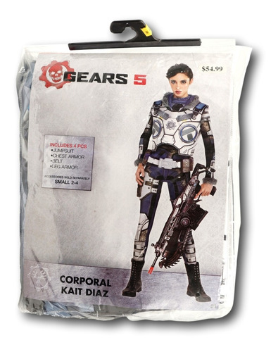 Gears Of War 5 Caporal Cog Soldier Kait Diaz Disfraz