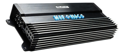 Amplificador Hifonics Alpha 2500 W 5 Canales A2500.5d Color Negro