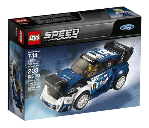 Lego Speed Champions 75885 Ford Fiesta M-sport Wrc Manias