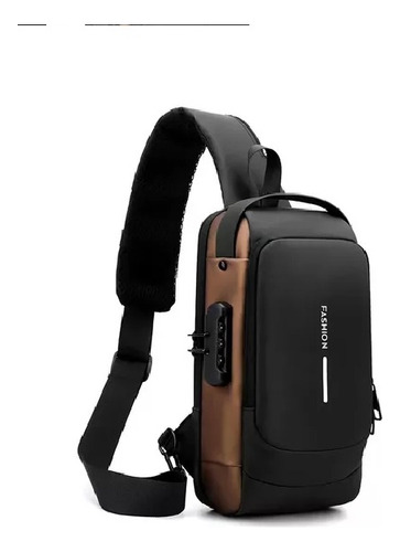 Bolso Con Usb Carga Impermeable Manos Libres Antirobo