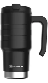 Caneca Copo Térmico Vaso Térmico Preto 590ml Termolar