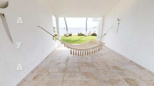 Imagen 8 de 30 de Casa En Venta/renta Amueblada, 5 Recámaras Frente Al Mar, Zona Hotelera, Cancún