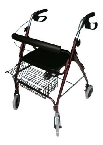 Andadera Rollator Universal Ligera Aluminio Rueda 6  Ortiz