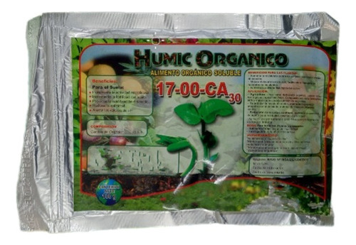 Fertilizante Humic Organic 17-00-ca30