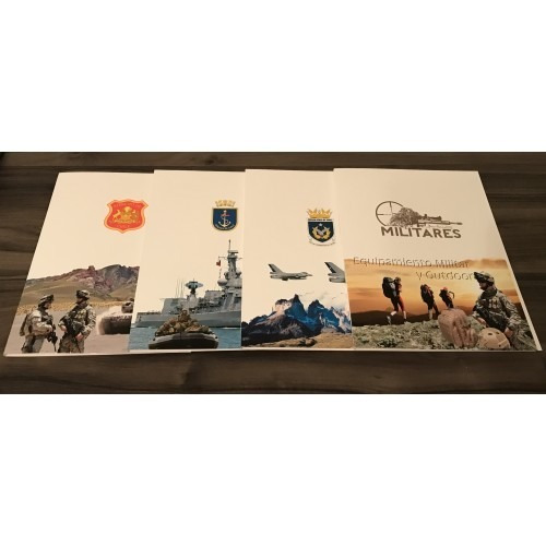 Carpetas Tamaño Carta Distintos Modelos Fuerzas Armadas