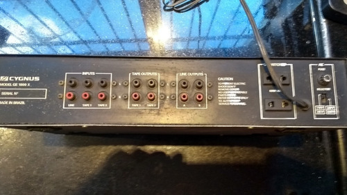 Equalizador Cygnus Ge 1800 X