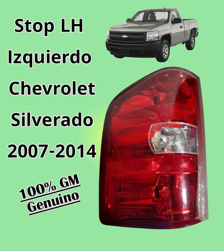 Stop Izquierdo Chevrolet Silverado 100% Original 