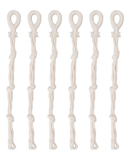 Colgador De Macramé Para Plantas Y Cuerda De Algodón