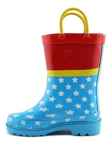 Botas De Lluvia Impermeables De Goma Easy on Con Estampado I