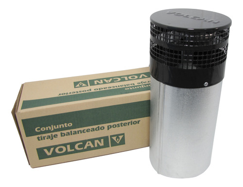 Tiraje Volcan 43714ve Estufa Tb 3800 Kcal/h Bicolor Volcán