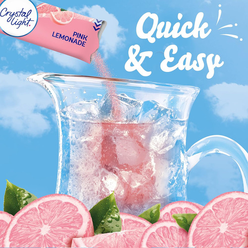 Crystal Light - Mezcla De Bebida En Polvo Con Sabor Natural