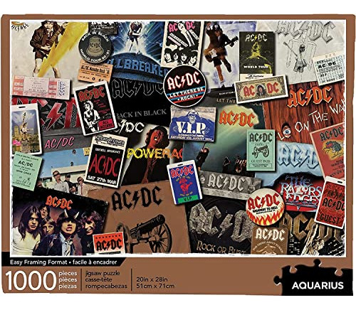 Aquarius Ac/dc Albums Puzzle (1000 Pedazo Zxsb7