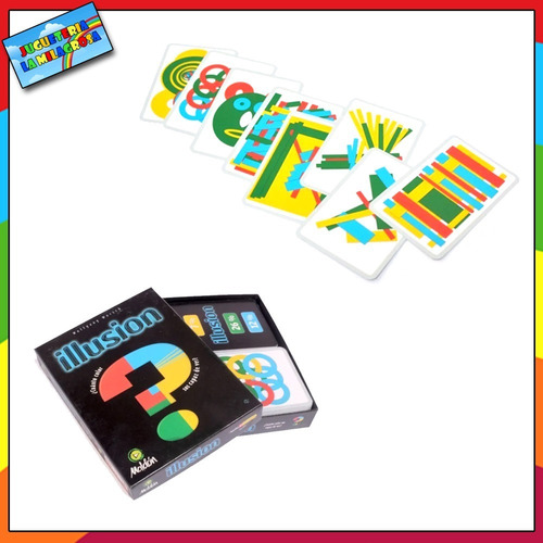 Juego De Mesa Ilusion Maldon Cartas Colores Habilidad Niños