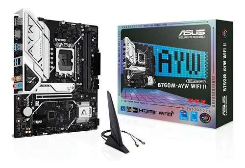 Placa Mae Asus B760m-ayw Wifi Ii Ddr5 Lga1700