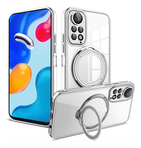 Funda Colors Para Xiaomi Con Soporte + Cristal Templado 
