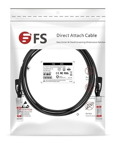 Imagen 5 de 5 de Dac Direct Attach Cable Sfp+ 10g 2m Sfp-h10gb-cu2m