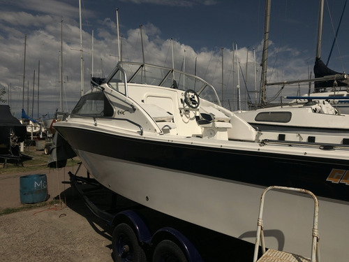 Lancha Tracker Cabinado/ Evinrude Etec 150 120 Hs C/trailer