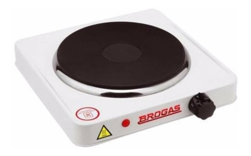 Anafe Electrico 1 Hornalla Brogas 1000w Ferreteria Vazquez