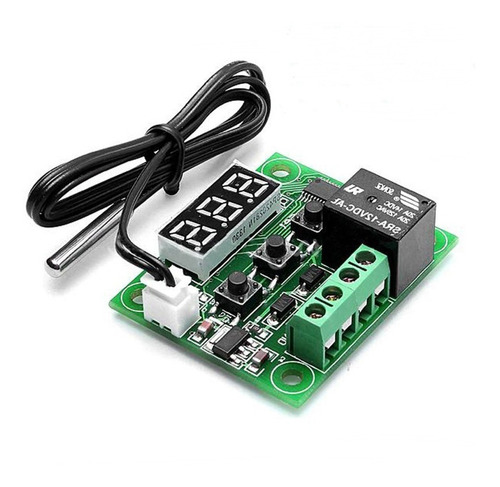 Termostato Digital Rele Control De Temperatura W1209 Arduino