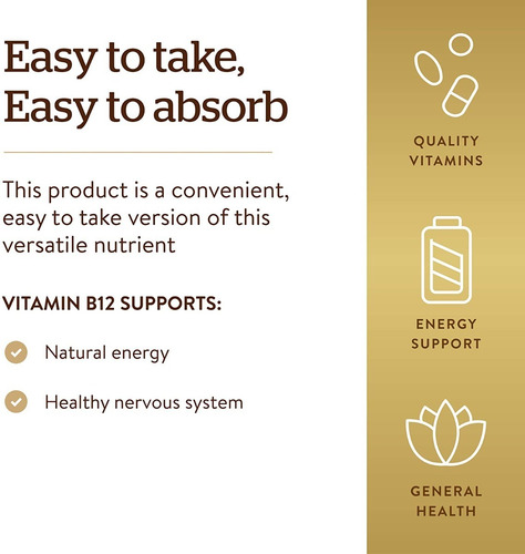 Imagen 5 de 8 de Super Pack Vitamina B12 Metilcobalamina 1000mcg 120 Nuggets