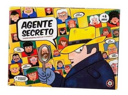 Juego De Mesa Agente Secreto Original Ruibal Mundo Manias