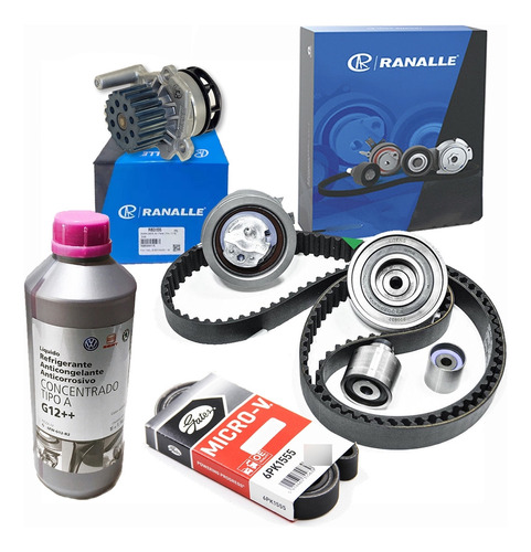 Kit Distribucion Amarok 2.0 2013 2014 2015 +bomba+correa