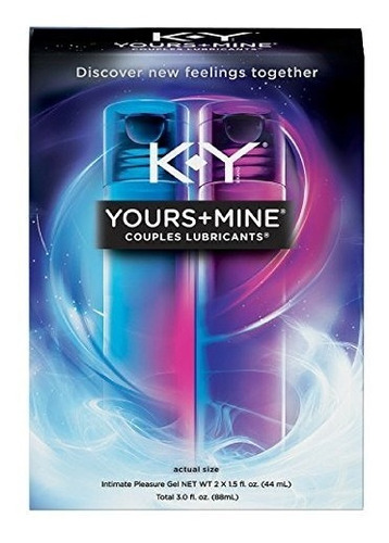 Lubricante Personal Ky Yours Mas Mine Couples  Intimate Gel 