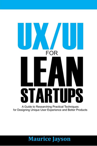Libro Ux/ui Para Lean Startups-inglés