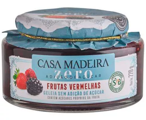 Geleia Orgânica de figo sem adição de açúcar - 270g - HF Carraro