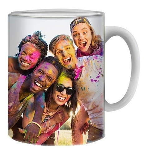 Caneca Personalizada Branca De Porcelana