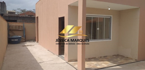 Imagem 2 de 13 de 110/jmc - Casa Com 2 Quartos E Área Gourmet Em Unamar - Cf