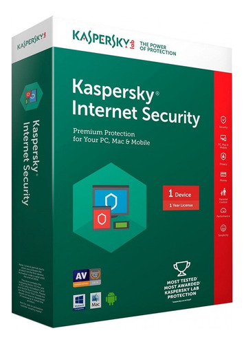 Licencia Antivirus Kaspersky Para Windows - 1 Año