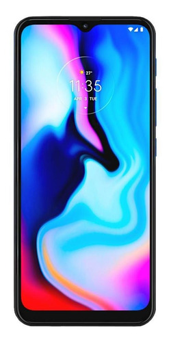 Celular Motorola Moto E7 Plus Azul 64gb 4gb Cam 48mp + 2mp