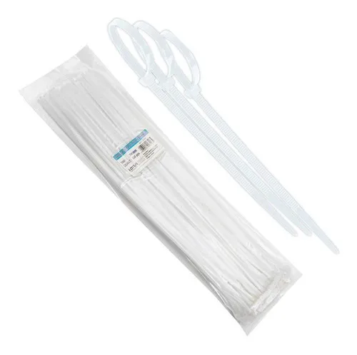 Pinza de nylon blanca 8,7x900 C/25 Lotus 25/12