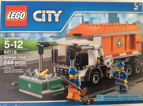 Lego City Garbage Truck 60118 - 248 Piezas