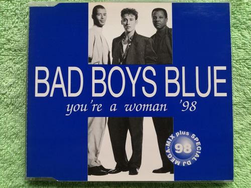 Eam Cd Maxi Single Bad Boys Blue You're A Woman 98 + Megamix