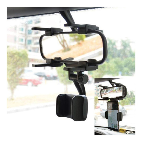 Soporte Celular Auto Espejo Retrovisor Holder Evita Multas