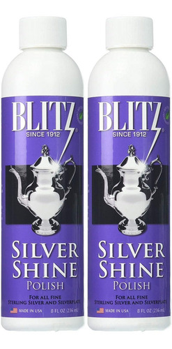 Blitz 20633 Shine - Pulidor Líquido Para Baño De Plata De Le