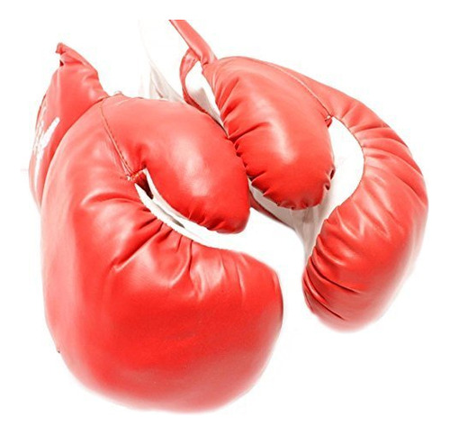 Guantes De Boxeo Y Entrenamiento Rojos De 16 Onzas, 1 Par