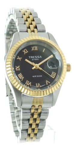 Reloj Tressa Dama Combinado Sumergible 50m Garantia Oficial!