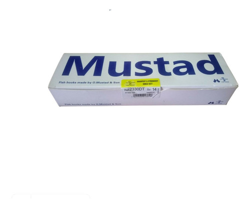 Anzuelo Mustad #14 100pcs X 10 Cajas 